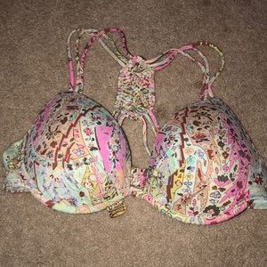 VICTORIAS SECRET BIKINI TOP SIZE 34 C